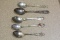 Lot of 5 Souvenir Spoons