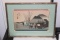 Vintage Framed Japanese Print
