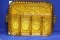 Amber Glass Tray