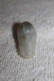  Antique Chinese Carved Hetian White Jade Pendant