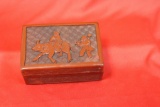 An Antique Chinese Cinnabar Rectangular Box
