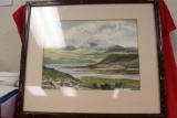 A Watercolour on Caragh Lake