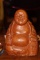 Vintage Exotic Wood Chinese Buddha