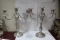 A Pair of Weighte Sterling Candelabra