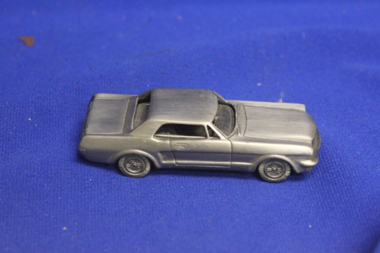 A Pewter 1964 Ford Mustang