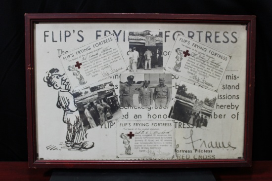 An Old, Vintage Red Cross Print