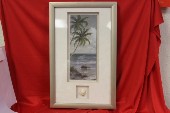 A Print with Seashell
