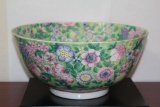 A Chinese Famille Verte Center Bowl