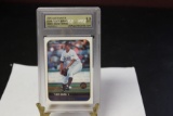 A Graded Tiger Wang Baseball Card