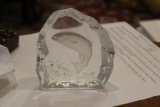 Nybro Bass Sweden Paperweight