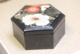 Japanese Octagon Lacquer Box