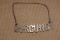 Sterling Burgundy Decanter Tag