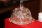 Cut Glass Dome Cover Cheese Dish