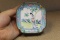 Antique Chinese Enamel Square Dish