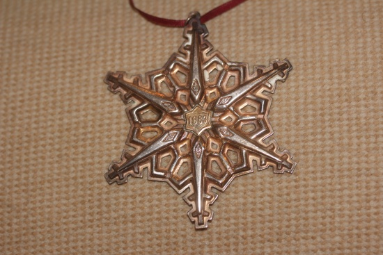 Gorham Sterling Christmas Ornament