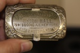 Extremely Rare Aluminium Stamp Holder