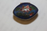 A Miniature Chinese Cloisonne Trinket Box