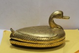 An Antique Chinese Gold Gilted Lacquer Box