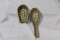 A Signed Japanese Kutani Spoon and Spoon Rest