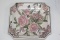 Signed Decorative Chinese Square Plate