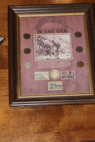 The Forty Niners Nickels and Stamp Set