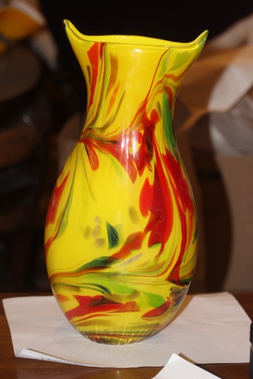 Artglass Vase