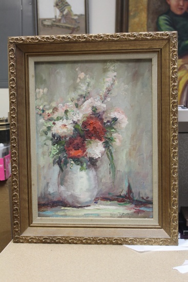 Oil on Board Painting by Esther Ortman