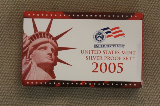 2005 US Mint Silver Proof Set