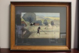 A Signed OHNO Bakufu Woodblock Print