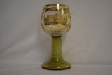 A Gilted Glass Goblet