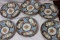Set of 6 imari Plates