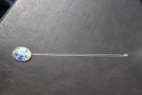 A Sterling and Turquise Pendant with Chain