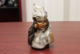 An Indian Ceramic Bust