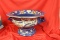 A Chinese Two Handle Ceramic Bowl