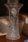 American Brilliant Cut Vase