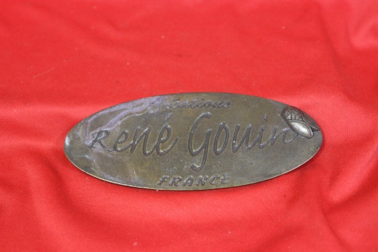 A Bronze Plaque