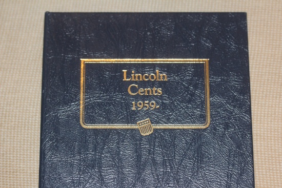 Empty Whitman Lincoln Cent Album - 1959