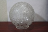 Crackle Glass Lamp Shade