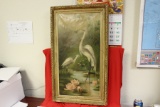 An Antique Oil on Canvas