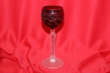 A Cut Glass Goblet