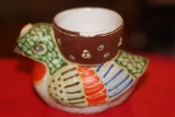 Small Bird Form Kutani Cup