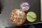 Lot of 3 Antique Chinese Cloisonne Dishes