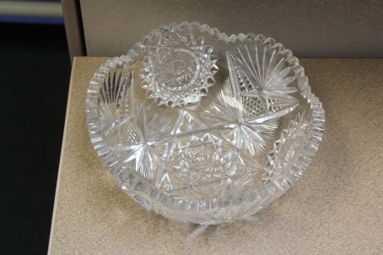 Cut Glass Bowl