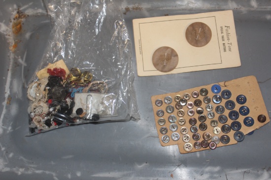 Verious Buttons and Custome Jewelry