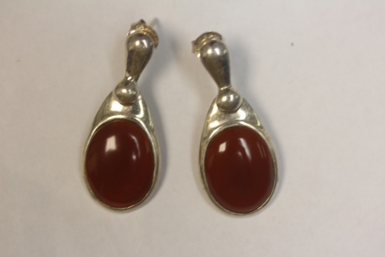 Pair of Sterling Earrings
