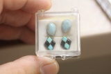 Sterling and Turquoise Post Earrings