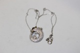 A Sterling Necklace and Pendant