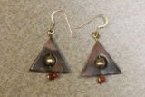 Pair of Modern Style Earrings