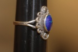 Sterling and Gemstone Ring