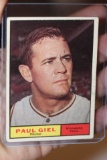 1961 Paul Giel Baseball Card
